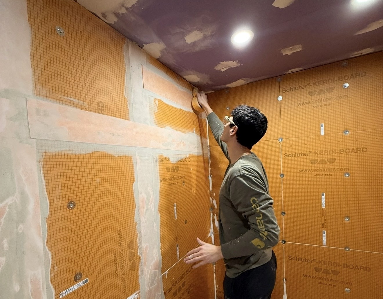 Renovation work in progress