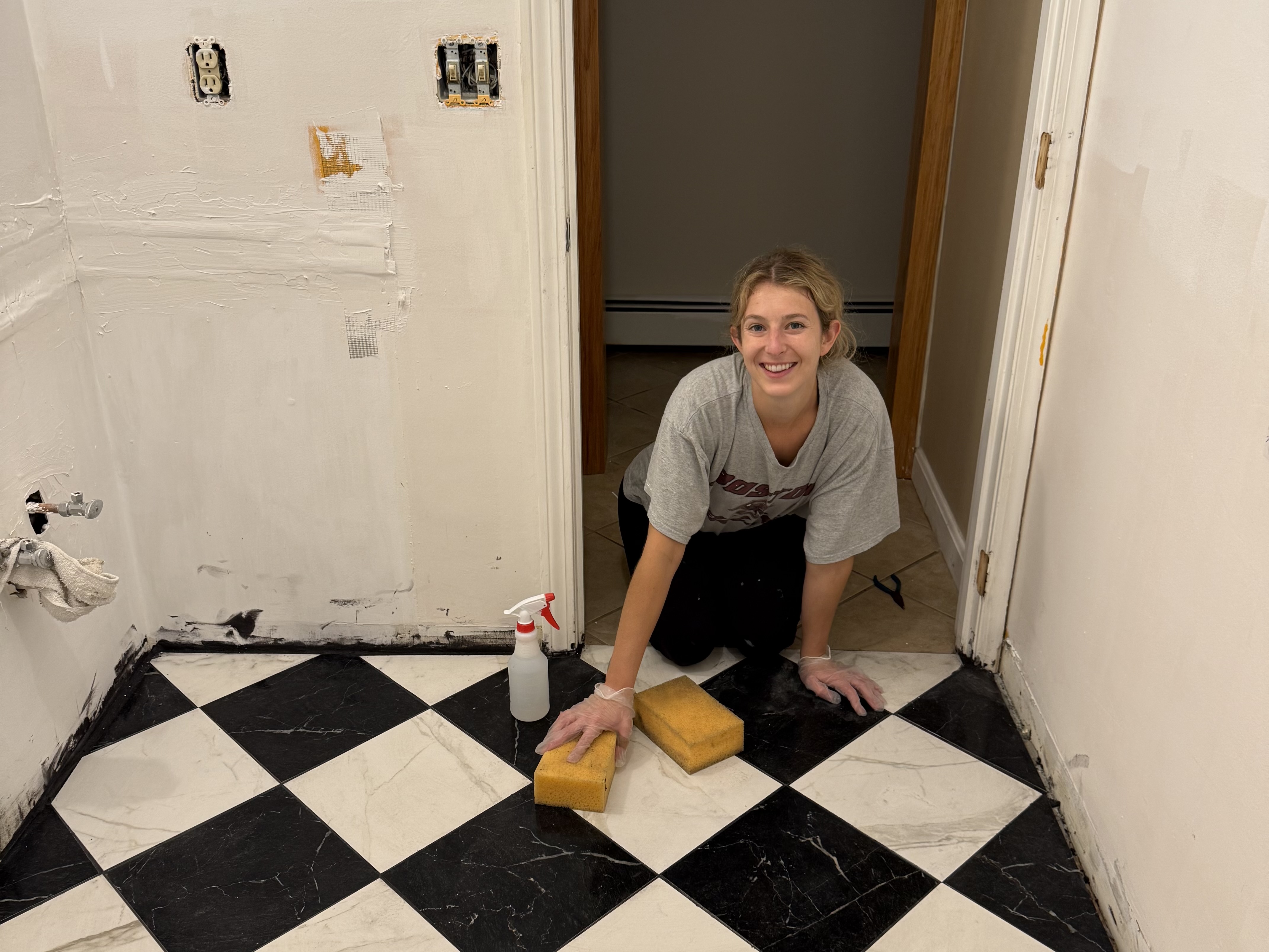 Renovation work in progress